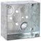 Southwire Electrical Box, 30.3 cu in, Square Box Type, Steel, Square Shape 52171-S-UPC - alternate 1